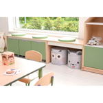 Quadro – Schrank S für Rollbehälter, B 79 - 092169 f 25