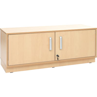 Flexi-TB Schrank S, B 118, abschließbar, Ahorn-Jylland-TB