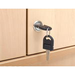 Flexi-TB Schrank S, B 118, abschließbar, Ahorn-Jylland-TB - 092337TJK c 17