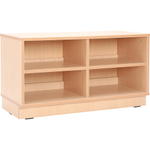 Flexi-TB Schrank S mit Trennwand und Fachböden, B 89, Ahorn-Jylland-TB - 092746TJ a 14