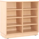 Flexi-TB Schrank M mit Trennwand und Fachböden, B 89, Ahorn-Jylland-TB - 092747TJ a 14