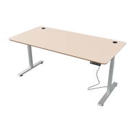 Elektrisch höhenverstellbarer Säulentisch, 61–126 cm, quadratisch - 094364 b 26