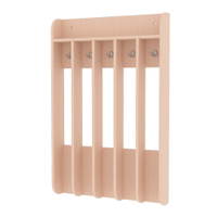 Handtücherregal, 5 Fächer – Bild 49