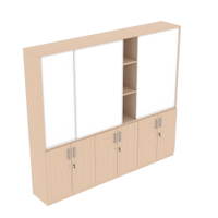 EXPO Schrankset mit Tafeln, 3-teilig, Ahorn E - 095475N a 26