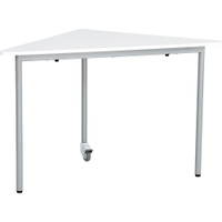 Moove+ Tisch 6, dreieckig, mobil, Seite 90 cm, TH 76 cm – weiß - 098131 a 20