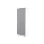 Grande Kleiderschrank, T 48, H 223, Türen grau - 098421W a 24