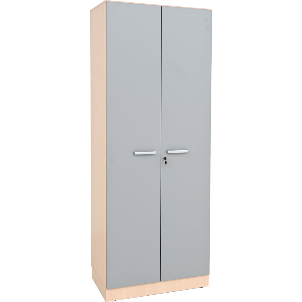 098421_a_22 Grande Kleiderschrank, T 48, H 223, Türen grau - 098421 a 22