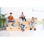 Stufenpodest H 92 cm, gerade - 098470 g 24