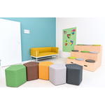 Stufenpodest H 92 cm, gerade - 098470 l 23