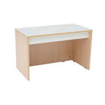 Quadro – Flüsterschrank S für Rollbehälter, B 79, Linoleum grau - 098978 a 24