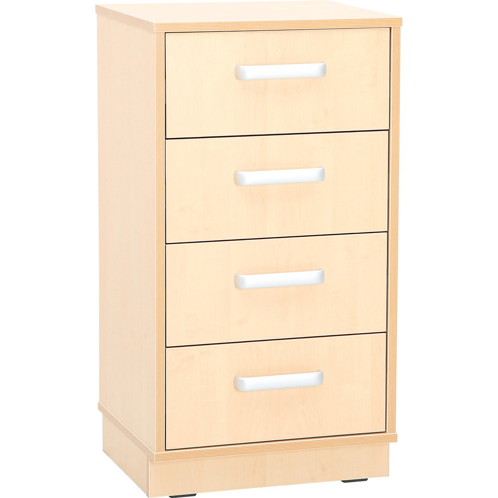 099188TJ_a_14 Flexi-TB Schrank M mit 4 Schubladen, B 47, Ahorn-Jylland-TB - 099188TJ a 14