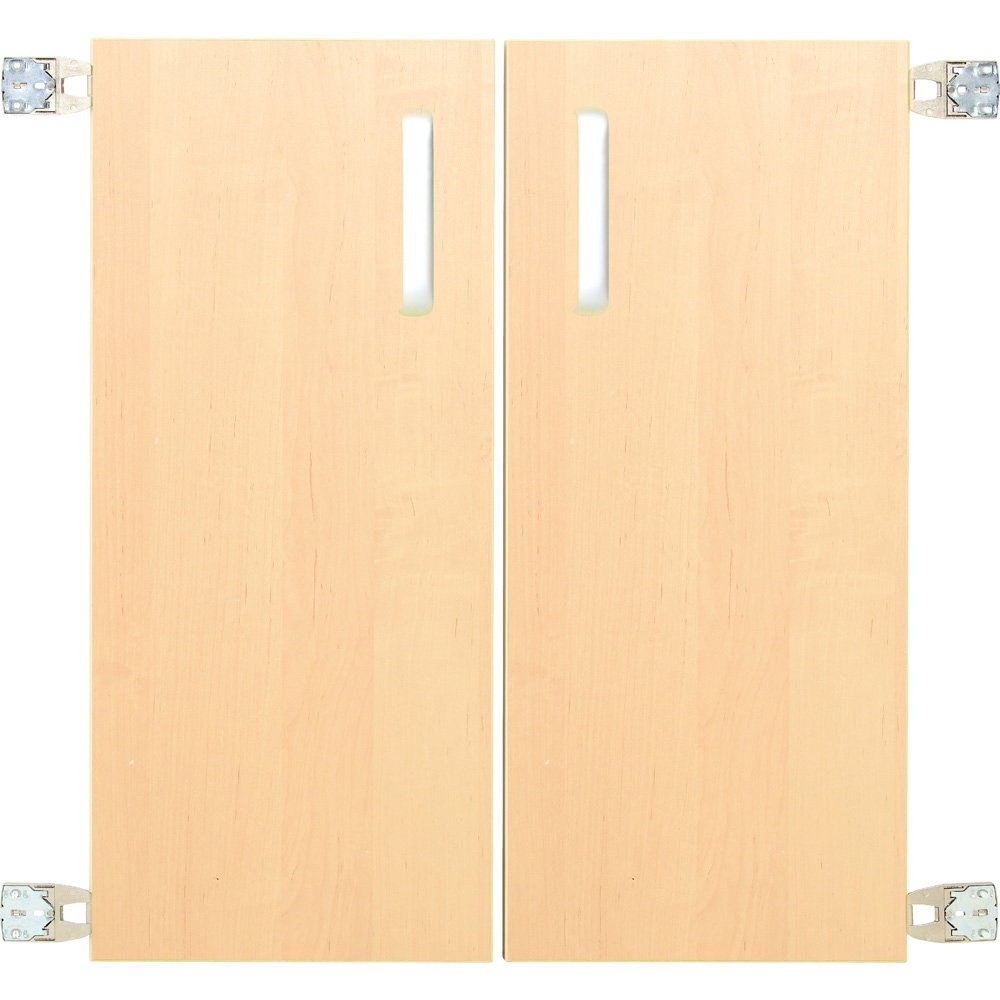 100290TJ_a_18 Flexi-TB Türen für Schrank M, 1 Paar, Ahorn-Jylland-TB - 100290TJ a 18
