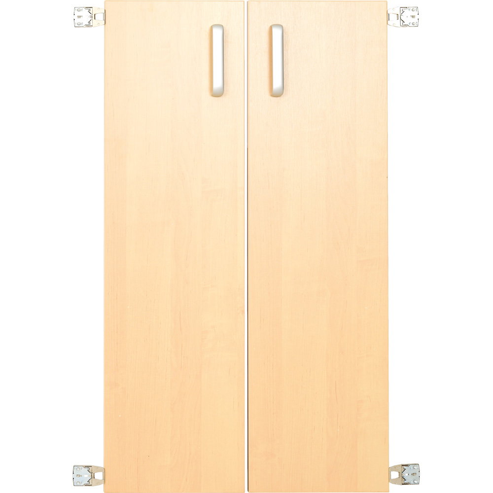 100323TJ_a_18 Flexi-TB Türen für Schrank L, 1 Paar, Ahorn-Jylland-TB - 100323TJ a 18