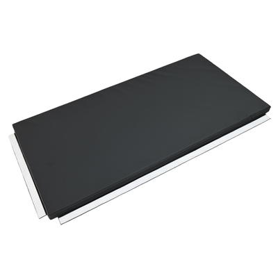 Fallschutzmatte mit Klett, 200 x 100, anthrazit