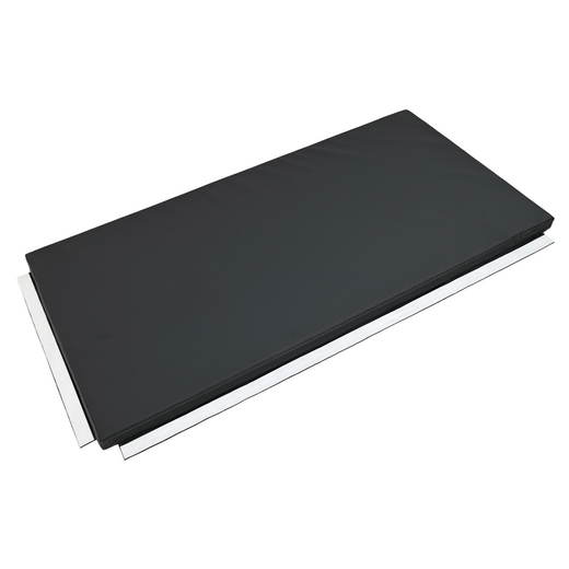 109231PU_a_26 Fallschutzmatte mit Klett, 200 x 100, anthrazit - 109231PU a 26