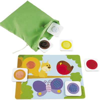 Legespiel zum Ertasten – Tiere