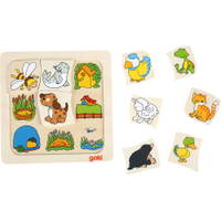 Einlege-Puzzle – Wer wohnt wo? - 317013 b 15