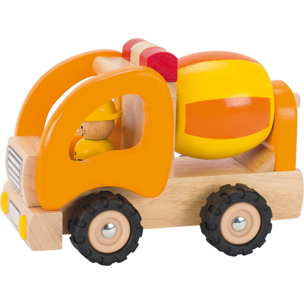 317075_a_16 Buntes Holzauto – Betonmischer - 317075 a 16