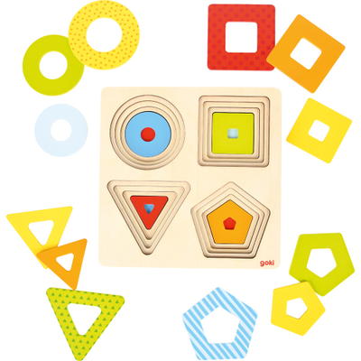 Lagenpuzzle – Größe, Formen