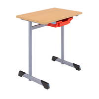 Schultisch BASIC-T I Rundrohr – einsitzig - 3420 111 KK 1