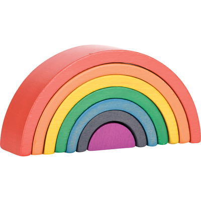 Regenbogen Architekt Stapelblöcke, Bögen