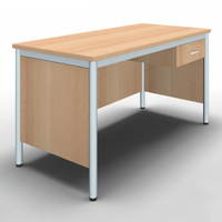 Lehrertisch KLASSIK – Rundrohr - 40500 214 B