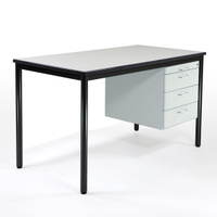 Lehrertisch KLASSIK – Rundrohr - 40500 214 M
