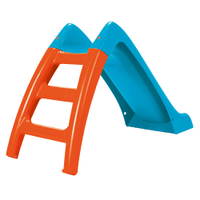 Rutsche, blau/orange - feber 048