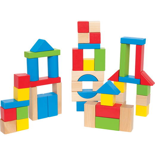 531049_a_13 Bunte Holzbausteine, Set - 531049 a 13