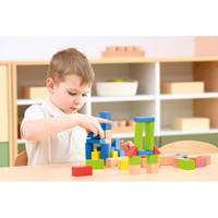 Bunte Holzbausteine, Set - 531049 d 26