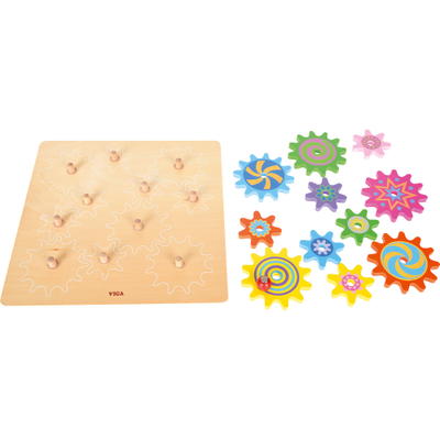 Zahnrad-Puzzle