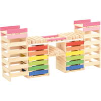 Holzbausteine Kreativ-Set, 250 Stück - 542020 b 17