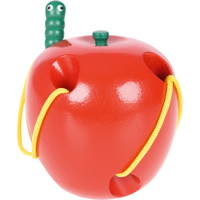Fädelspiel – Apfel mit Wurm - 542044 b 17