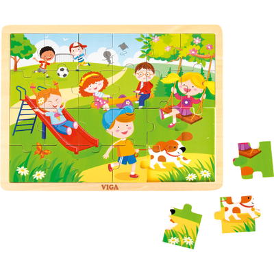 Holzpuzzle 4 Jahreszeiten
