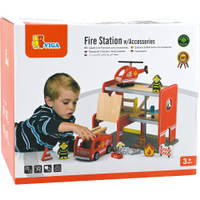Mehrgeschossige Feuerwache aus Holz - 542120 b 22