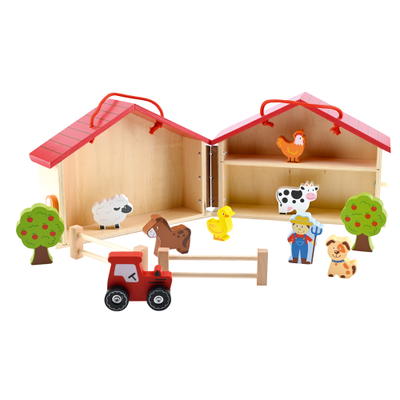 Holz-Bauernhof