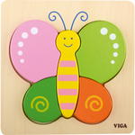 Holz-Legepuzzle, Schmetterling - 542130 b 22