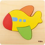 Holz-Legepuzzle, Flugzeug - 542131 b 22