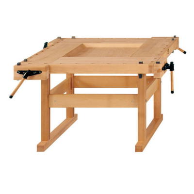 ANKE Werkbank mit Holzgestell