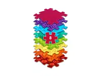 Orthopädisches Sensorikmatten-Set „Regenbogen“, 8-teilig - 827 1 set rainbow w03