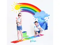 Orthopädisches Sensorikmatten-Set „Regenbogen“, 8-teilig - 827 3 photo rainbow 02