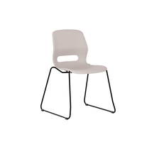 Stuhl mit Kufen Jun-1033 - JUN StoneGray Black Patin