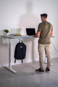 Höhenverstellbarer Sitz- und Stehtisch Tona - Mesa Tona Elevable Medium1