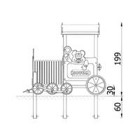 Quadro Me Simple Lokomotive - NV12279MP A x 25
