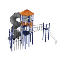 Hohe Multi-Kletteranlage 1338MP, blau - NV1338MP d 25