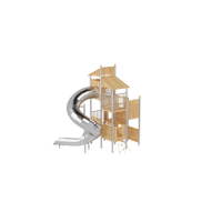 Robinio Gipfelstürmer – Hoher Kletterturm aus Robinienholz - NV18002 f 25