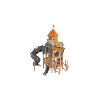 Robinio Spielstadt-Rathaus – Abenteuer-Spielanlage aus Robinienholz - NV18004 b 25