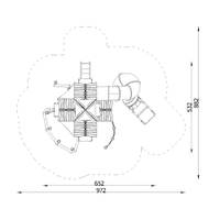 Robinio Spielstadt-Rathaus – Abenteuer-Spielanlage aus Robinienholz - NV18004 xa 25