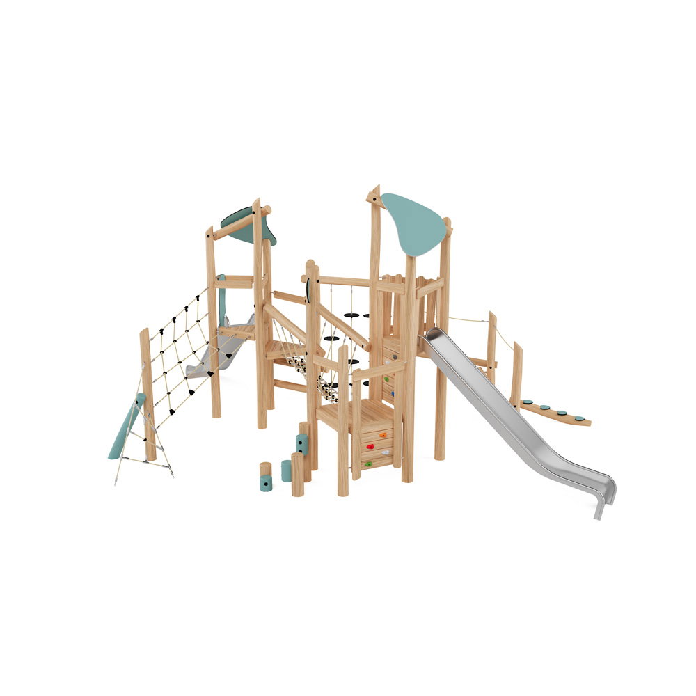 Robinio Hängebrücken-Abenteuer – große Turm- und Kletteranlage - NV181004 b 25