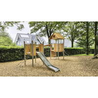 Robinio Kletterduo – Doppelturm-Spielanlage mit Netzen und Rutsche - NV18201 24